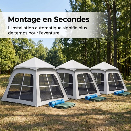 Tente camping familiale - tente, de
