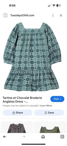 Tartine chocolat broderie - tartine,