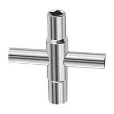 Clé carrée 4 voies