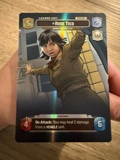 CARTE STAR WARS UNLIMITED ROSE TICO 1000 SHOWCASE NEUVE ENG