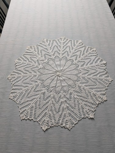 Napperon rond crochet - napperon, au