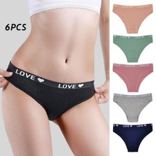 6Pack Dames Knickers Coton