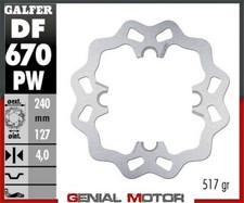 Galfer Disque de Frein Arrière WAVE 240x4mm SHERCO 3.0SEF-R ISDE 2012