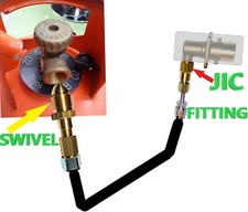 2 Mètres Remplissage Gaz Gpl Bouteille, Propane Cylindre Pol Pivot Flexi Tuyau