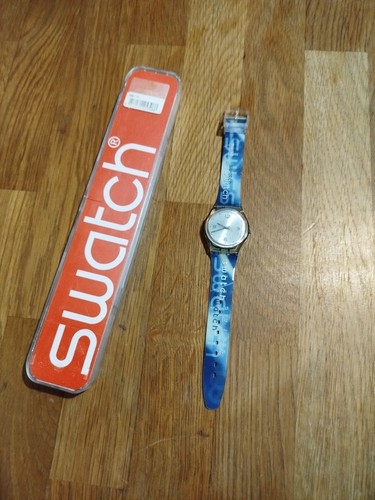 Montre swatch unisexe bleu - montre,