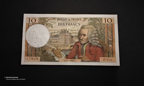 Billet banque 10fr - :,