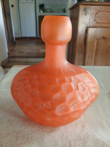 Art nouveau vase pate de - nouveau,