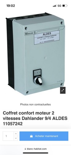 Coffret confort moteur - , 2