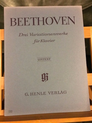 Beethoven trois variations - beethoven,