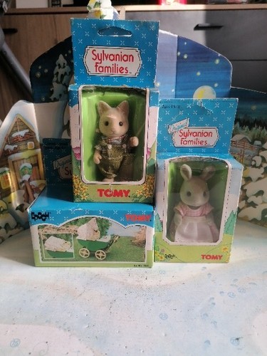 Lot vintage original sylvanian - vintage,