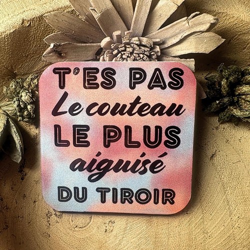 Magnet pas le couteau - magnet,