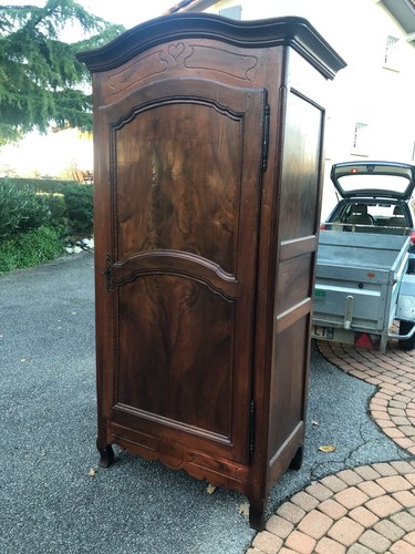 Bonnetiere noyer xix style - noyer,