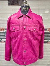 Veste camionneur rose 100 %