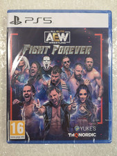 AEW ALL ELITE WRESTLING FIGHT FOREVER PS5 EURO NEW (GAME IN ENGLISH/FR/DE/ES/PT)