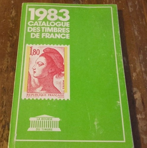 1983 catalogue des timbres - des, de