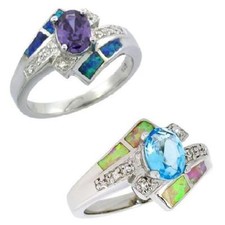 Bague En Argent Sterling Avec