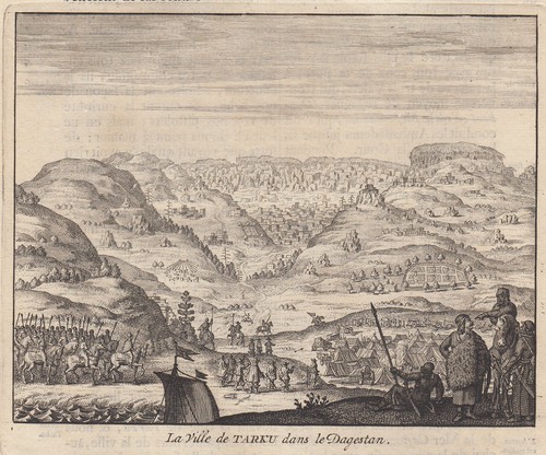 Russie tarku dagestan gravure - russie,