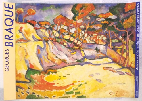 Braque georges affiche - braque,