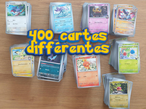 Lot 400 cartes pokémon - 400,