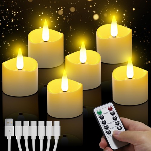 Bougies led rechargeables - rechargeables,