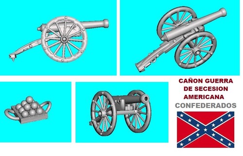 Figurines miniatures canons - 5,