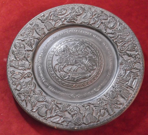 Assiette ancienne poterie - en,