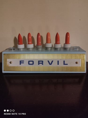 Rare présentoir tubes rouge - rare,