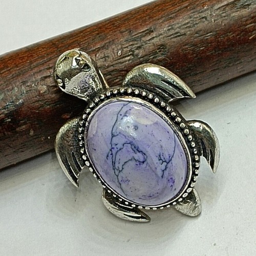 Pendentif tortue turquoise