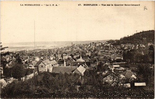 Cpa normandie honfleur - -,