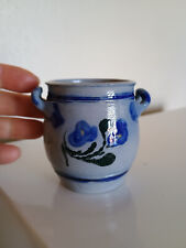 BETSCHDORF GRES D' ALSACE - POT miniature à moutarde OBERNAI - MANQUE couvercle