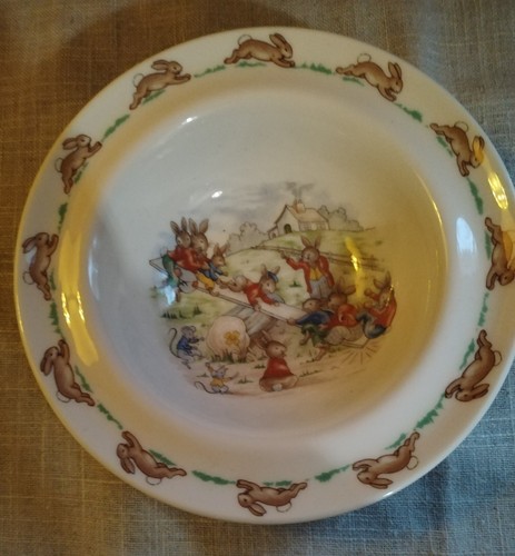 Assiette creuse bunnykins - creuse,