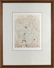 Mark Tobey , Psaltérion, 2nd Forme, Gravure À L'Eau-forte Sur Japon, Signée Et