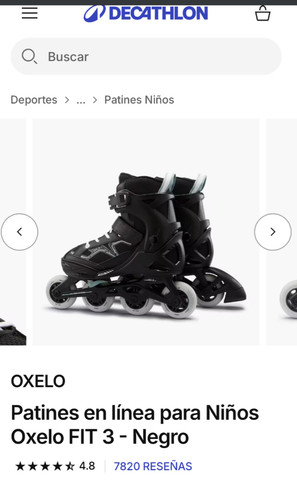 Oxelo patines línea para - línea,