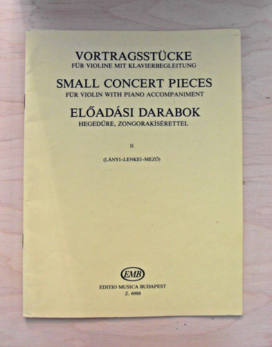 Anciens morceaux concert - morceaux, de