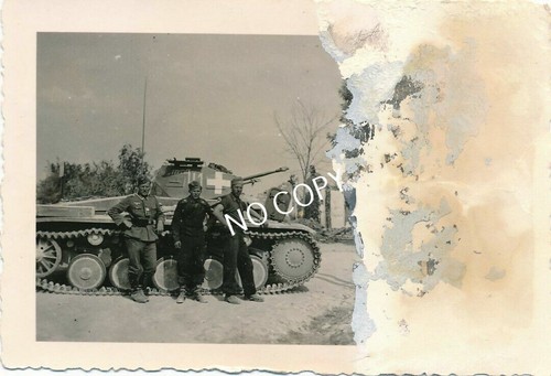 Photo soldats panzer tank - wk,