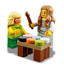 Lego ® City Minifig Figurine Stand de Maquillage Fête Forraine Foraine + Enfant