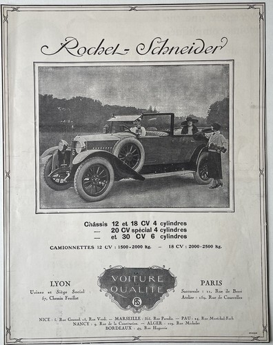 Affiche automobile