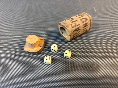 Ancien étui dés de - ancien,