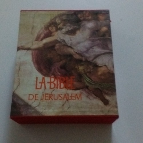 Bible jérusalem - bible, de