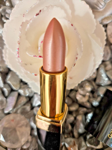 Golden rose lipstick - golden,