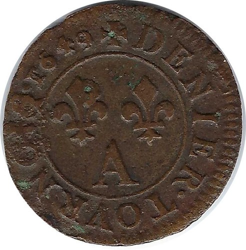 Louis xiv denier - louis,