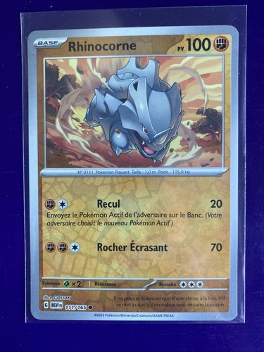 Carte pokémon reverse - carte,