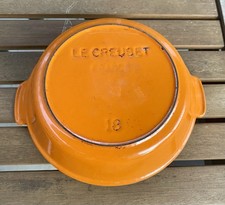 Plat Rond Le Creuset  Orange