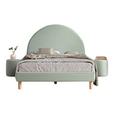 Pack - Lit Adulte & 2 Poufs
