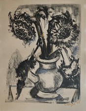 Lorjou Bernard lithographie