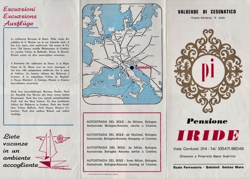 Depliant brochure pensione - brochure,