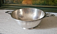 COLLECTOR HOTEL KING GEORGE'S ECUELLE PLAT CHRISTOFLE  ARMOIRIES COURONNE ROYALE