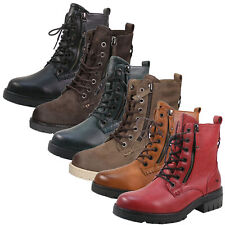 Mustang Bottine À Lacets Pour Femmes 1397-501