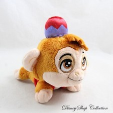 Peluche mini singe Abu DISNEYLAND PARIS Naïf Aladdin Disney marron 17 cm (VI)