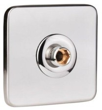 Plaque de finition inox monotrou PBTUB PLACINOXMONO